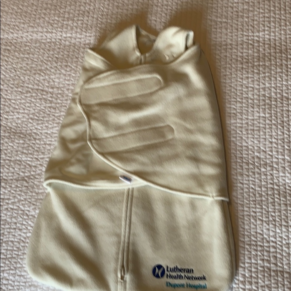 Newborn fleece SleepSak.